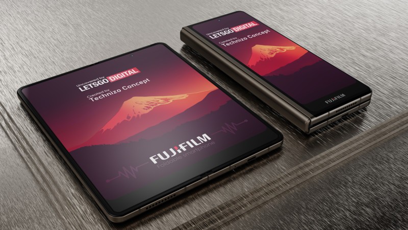 Fujifilm nộp bằng sáng chế cho smartphone màn hình gập kèm bút cảm ứng ảnh 1