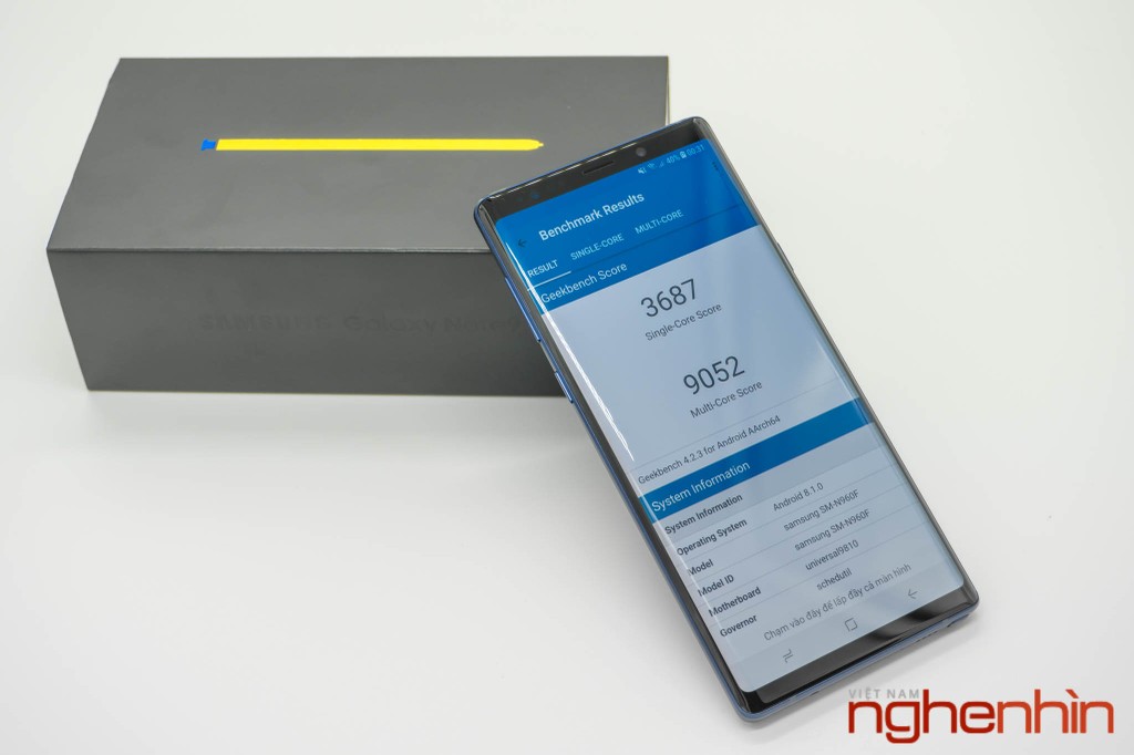 Mở hộp Galaxy Note 9: màu sắc nổi bật, bút S Pen đa dụng hơn, camera nhiều nâng cấp ảnh 9