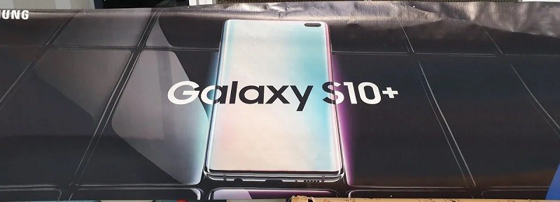 Rò rỉ banner chính thức giới thiệu Galaxy S10 Plus trước ngày ra mắt ảnh 1