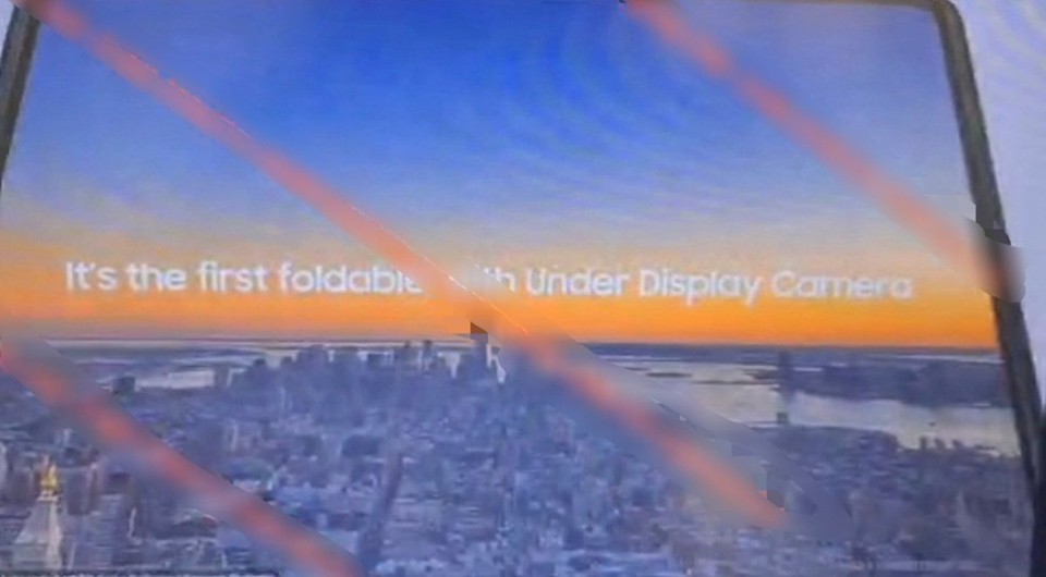 Galaxy Z Fold3 lộ ảnh thực tế cho thấy camera selfie dưới màn hình, hỗ trợ S Pen ảnh 1
