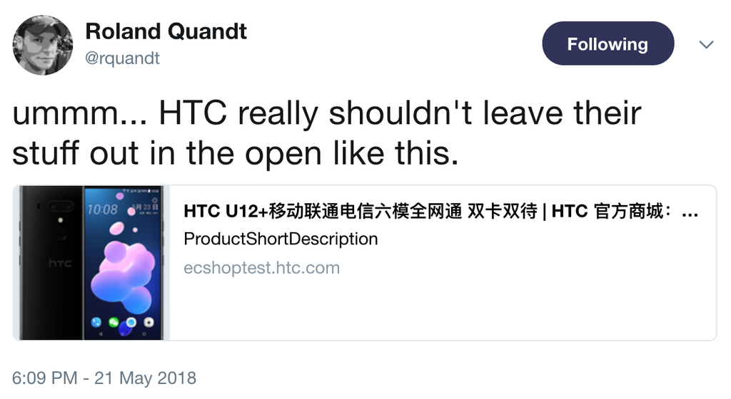 Lộ giá bán chính thức HTC U12+  ảnh 2