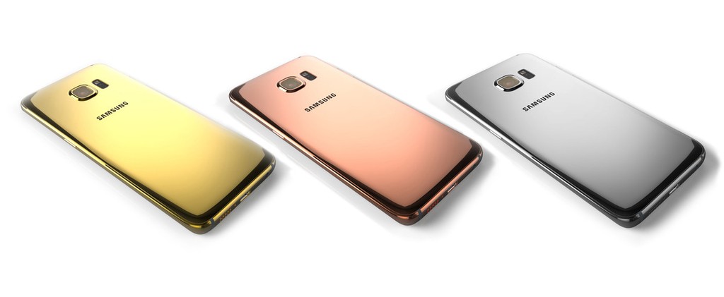 Galaxy S6 sẽ có bản mạ vàng, viền bạch kim giá cực chát 2.500USD ảnh 2