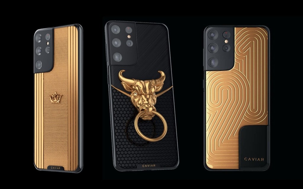 Đón tết Tân Sửu 2021, Caviar giới thiệu Galaxy S21 Ultra đầu trâu vàng, giá 461 triệu đồng ảnh 1