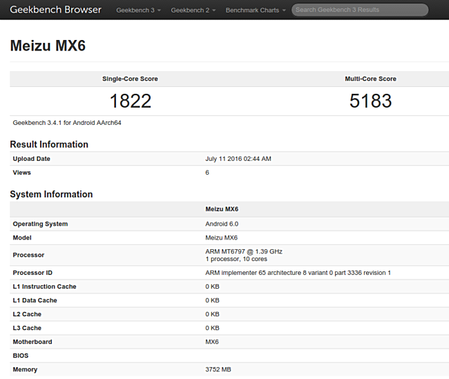 Meizu MX6 rò rỉ cấu hình chi tiết, ra mắt 19/7  ảnh 2