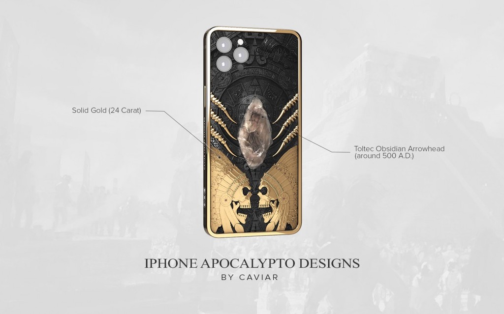 Caviar giới thiệu bộ sưu tập iPhone 12 Pro Warrior tiếp theo ảnh 3