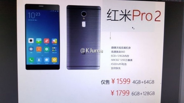 Xiaomi Redmi Pro 2: camera kép, pin 4.500mAh, giá 5,2 triệu ảnh 2