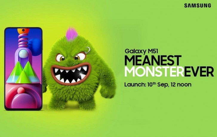 Samsung Galaxy M51 ra mắt: Pin 7.000 mAh, RAM 6GB/8GB, 4 camera, giá từ 340 USD ảnh 1