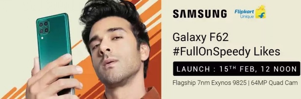 Samsung Galaxy F62 xác nhận đi kèm camera 64MP ảnh 2