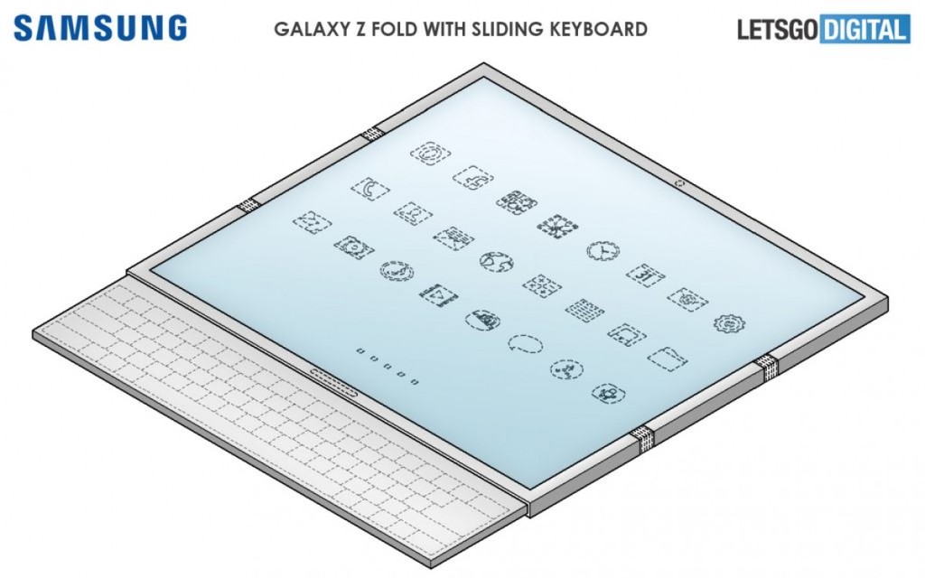 Galaxy Fold3: 3 màn hình gập kèm bàn phím trượt, camera ẩn dưới màn hình? ảnh 1