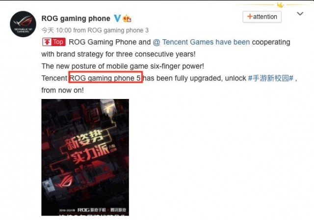 Asus xác nhận tên gọi ROG Phone 5 ảnh 1