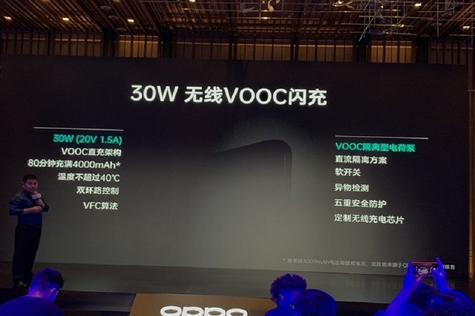 Oppo sẽ sớm ra mắt bộ sạc VOOC không dây 30W ảnh 1