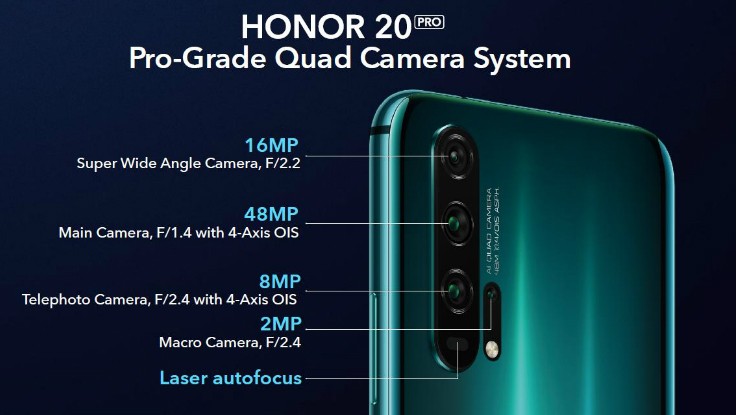 Honor 20/20 Pro ra mắt: 4 camera 48MP, màn hình đục lỗ, giá 556 USD ảnh 7