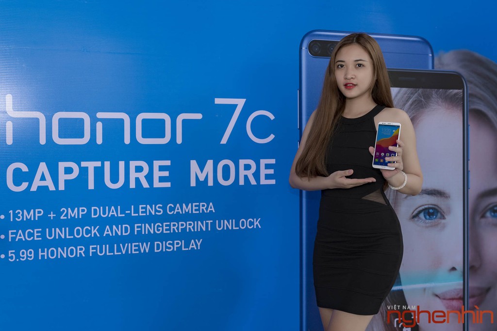 Ra mắt smartphone Honor 7C tại Việt Nam: camera kép, màn hình 18:9, vân tay 1 chạm ảnh 1