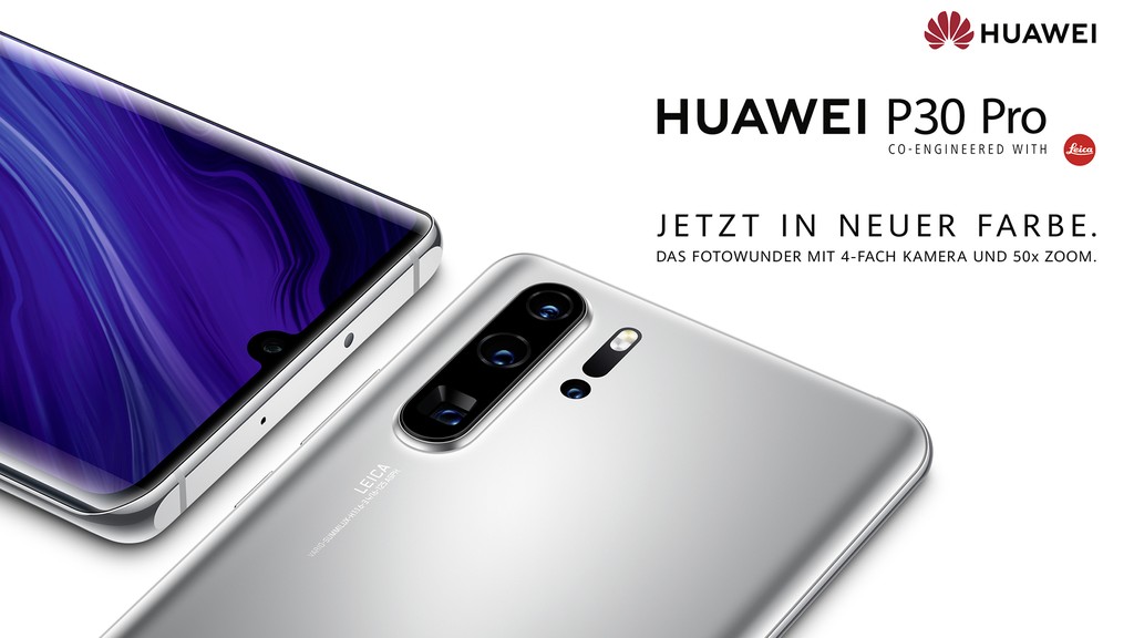 Huawei ra mắt P30 Pro New Edition: có màu bạc, ứng dụng Google, giá 800 USD ảnh 1