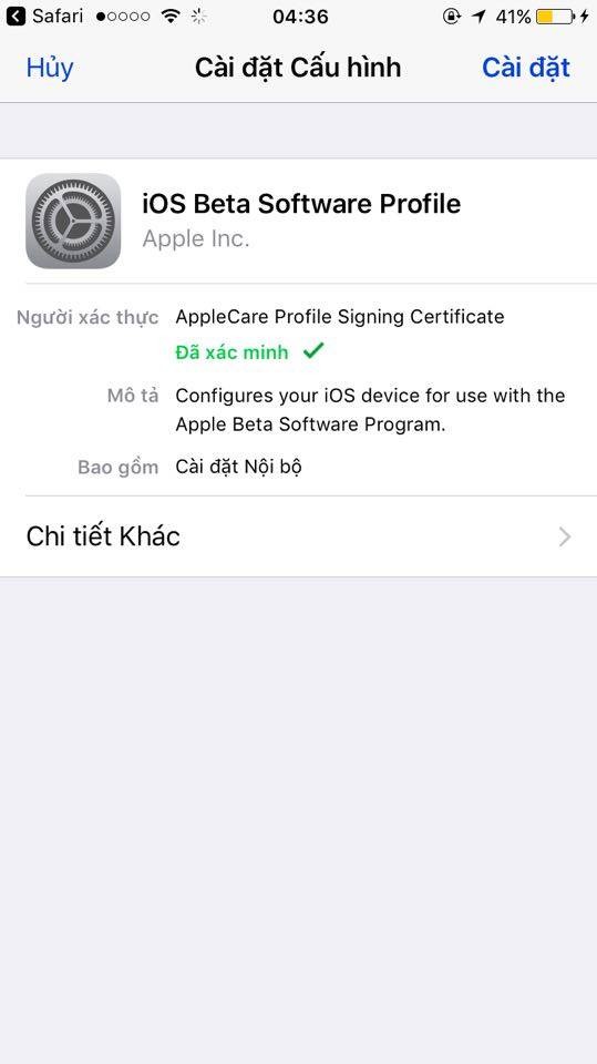 Hướng dẫn nâng cấp trải nghiệm sớm iOS 11 beta ảnh 3