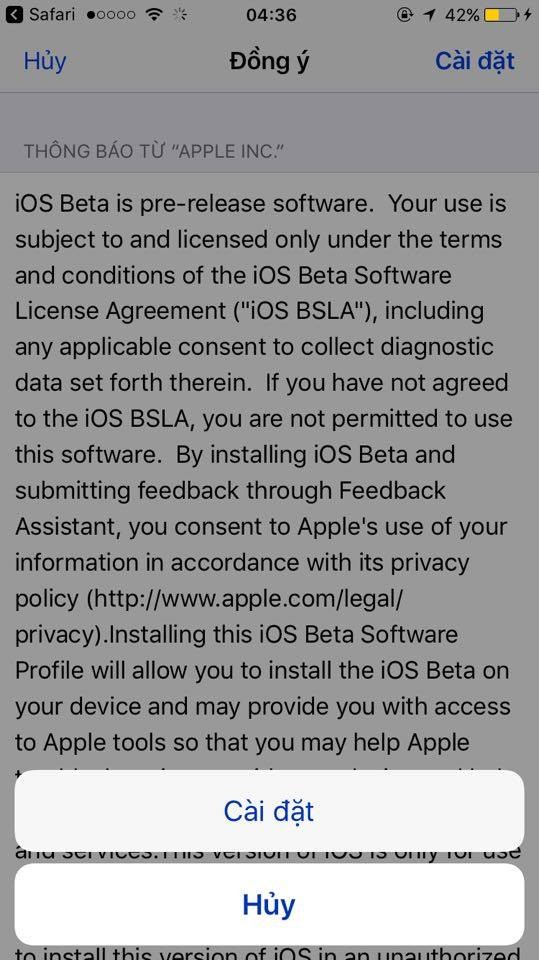 Hướng dẫn nâng cấp trải nghiệm sớm iOS 11 beta ảnh 4