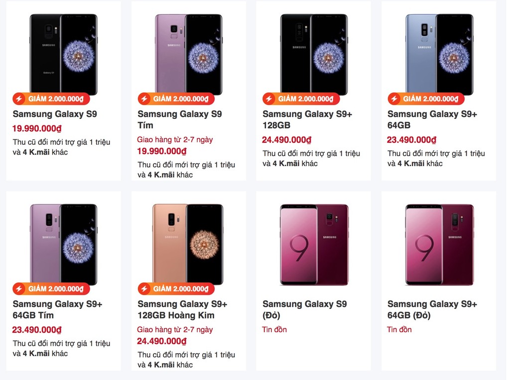 Samsung Galaxy S9+ 128GB Tím Lilac đang giảm giá đến 5 triệu đồng chờ Note 9 ảnh 3