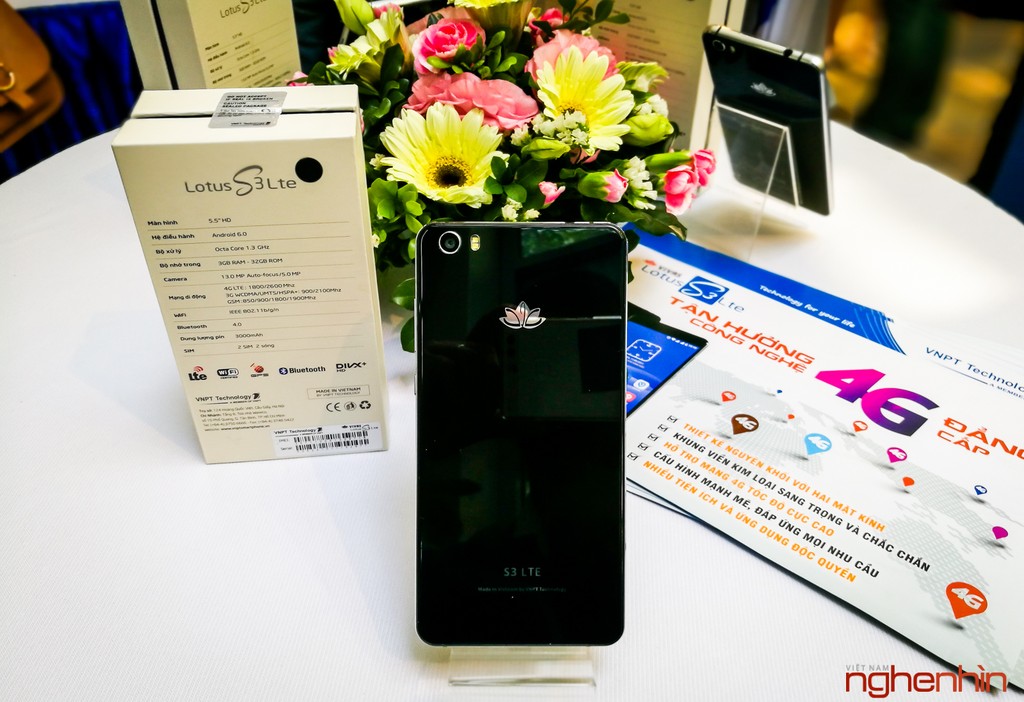 Vivas Lotus S3 LTE - smartphone Việt ra mắt thị trường Việt giá 4 triệu ảnh 1
