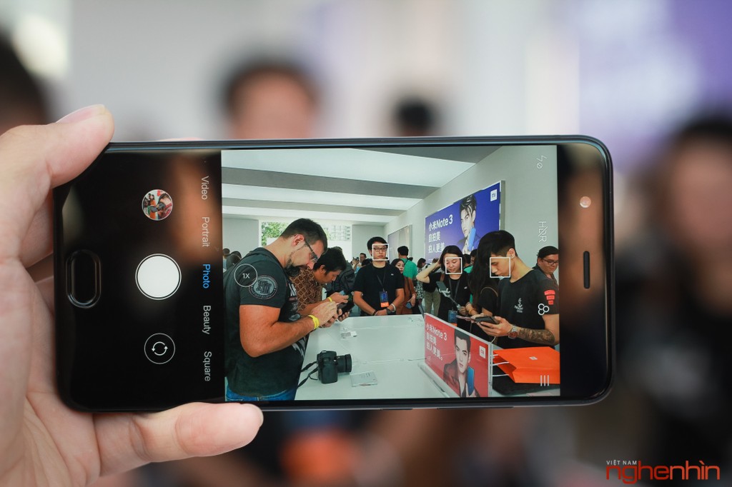 Trên tay nhanh Mi Note 3: thiết kế đẹp, camera kép, selfie AI ảnh 10