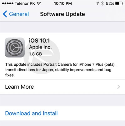 Link download bản iOS 10.1 chính thức từ Apple ảnh 4