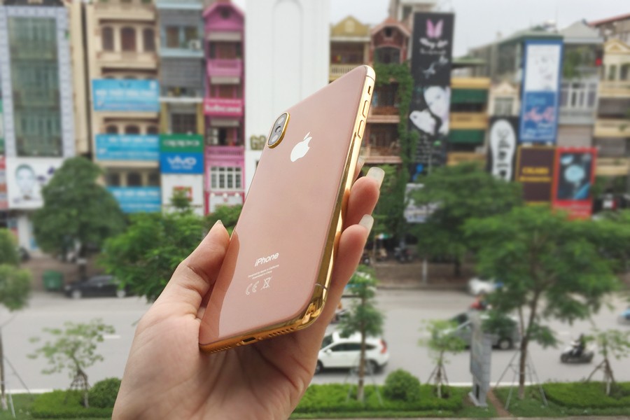 iPhone 8 mạ vàng 24K tại Việt Nam giá từ 35 triệu ảnh 3