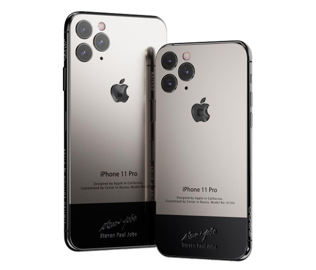 iPhone 11 Pro giá 6.000 USD: vỏ titan, đính vải áo len và chữ ký của Steve Jobs ảnh 1