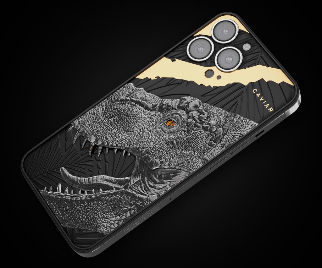 Caviar tung iPhone 13 Pro mảnh răng khủng long T-Rex, giá 204 triệu đồng ảnh 3