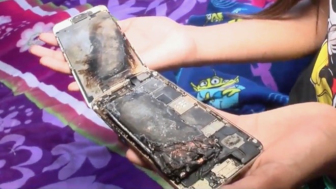 iPhone 6 phát hỏa trên tay bé gái 11 tuổi, Apple đang điều tra ảnh 1
