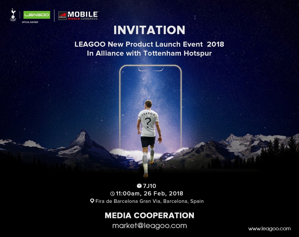 Leagoo S9/S9 Pro ra mắt ở MWC 2018 với sao bóng đá Harry Kane ảnh 3