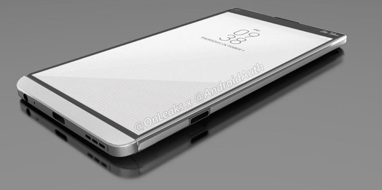 LG V20 lần đầu lộ ảnh render: V10 lai G5 ảnh 6