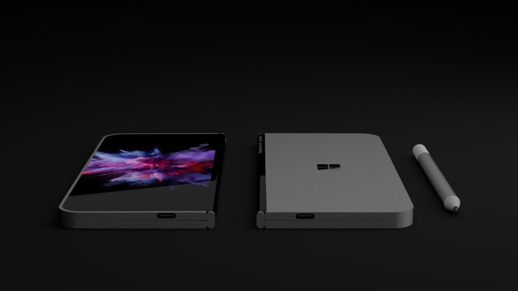 Lộ ảnh render của Surface Phone với màn hình gập độc đáo ảnh 3