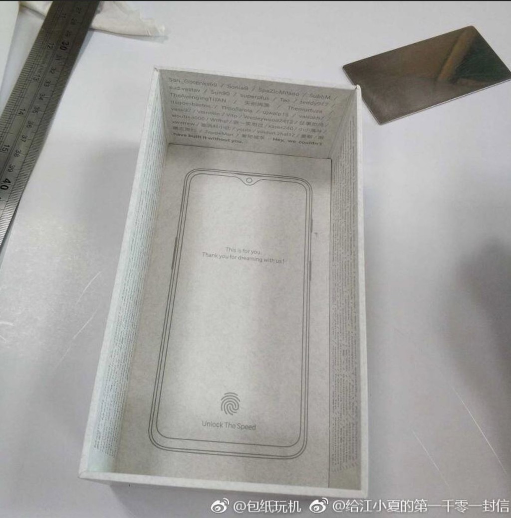 Lộ ảnh vỏ hộp OnePlus 6T kèm theo thiết kế chính thức ảnh 2