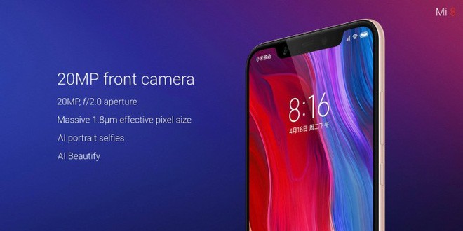 Xiaomi giới thiệu bộ ba smartphone mới: Mi 8, Mi 8 EE và Mi 8 SE ảnh 7