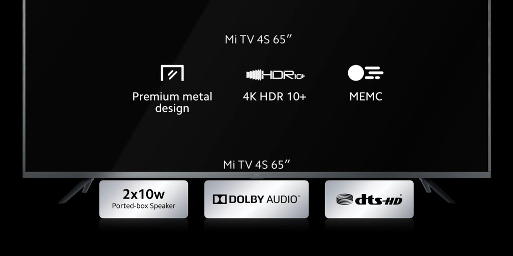 Xiaomi ra mắt Mi TV 4S: 65 inch, 4K HDR10+, giá 600 USD ảnh 4