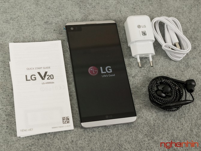 Mở hộp LG V20 nhập khẩu chính thức về Việt Nam giá 9,9 triệu ảnh 4