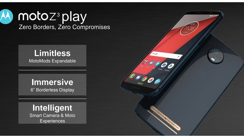 Đổi mới thiết kế, Moto Z3 và Z3 Play sẽ có màn hình cong như S8 ảnh 2