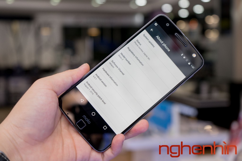 Xem kỹ smartphone Moto Z vừa lên kệ Việt giá 16 triệu ảnh 12