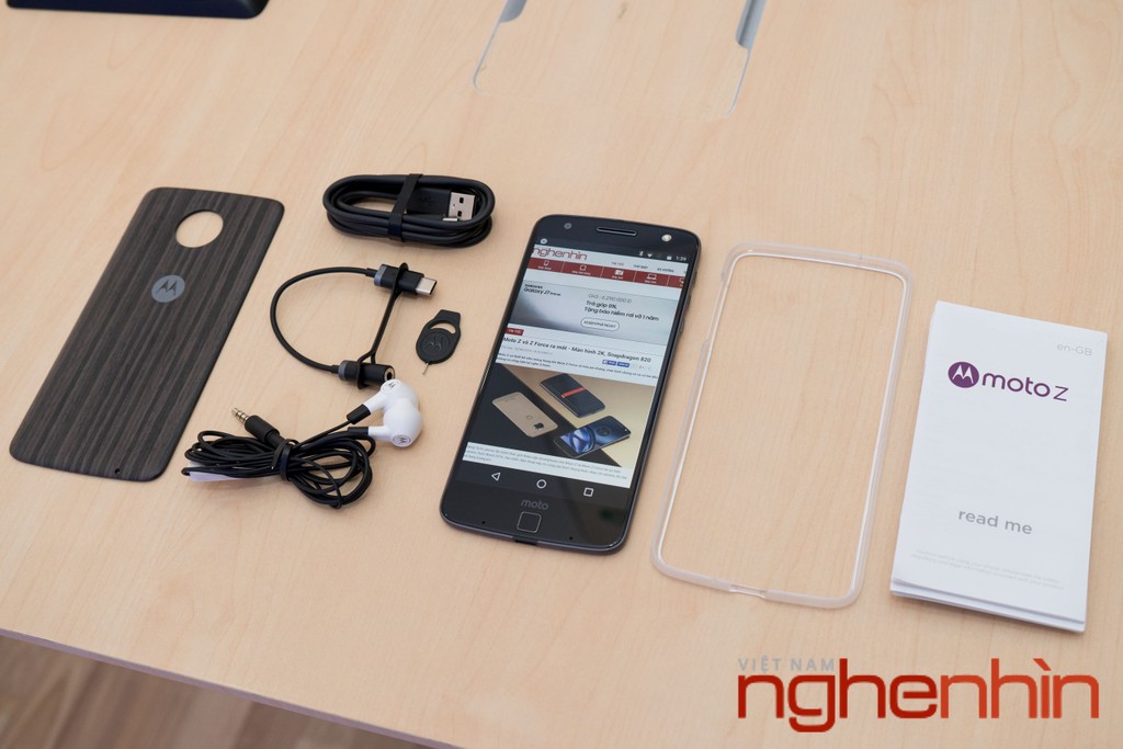 Xem kỹ smartphone Moto Z vừa lên kệ Việt giá 16 triệu ảnh 19