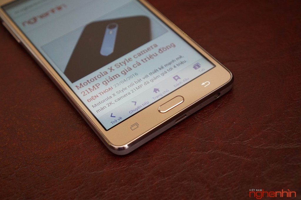 Khui hộp phablet Samsung Galaxy On7 giá 4 triệu ảnh 15