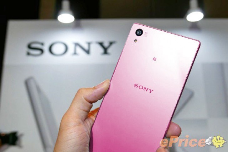 Sony sắp ra mắt Xperia Z5 màu hồng ảnh 1