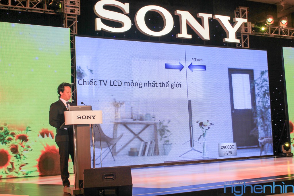 Sony Việt Nam ra mắt TV 4K Android mỏng hơn iPhone 6 ảnh 4