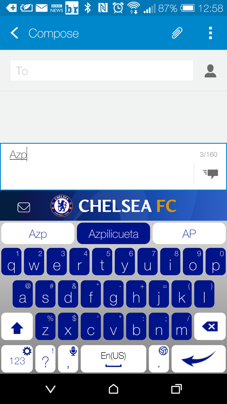 Tùy biến smartphone Android cho fan Chelsea ảnh 2