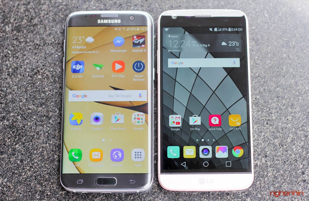 LG G5 và Samsung S7 edge: Tiên phong so dáng với hoàn thiện ảnh 7