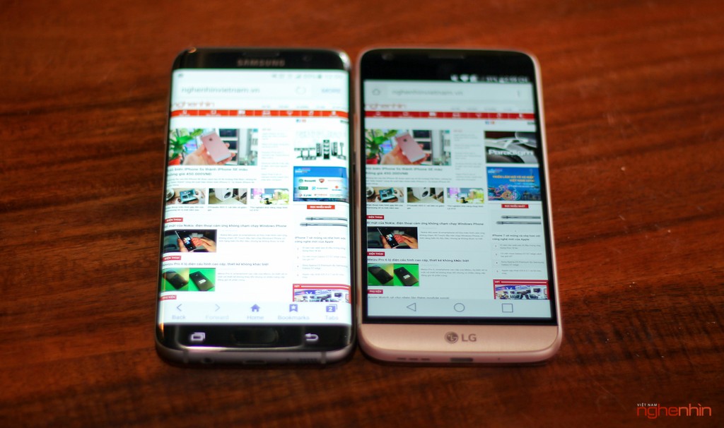 LG G5 và Samsung S7 edge: Tiên phong so dáng với hoàn thiện ảnh 9