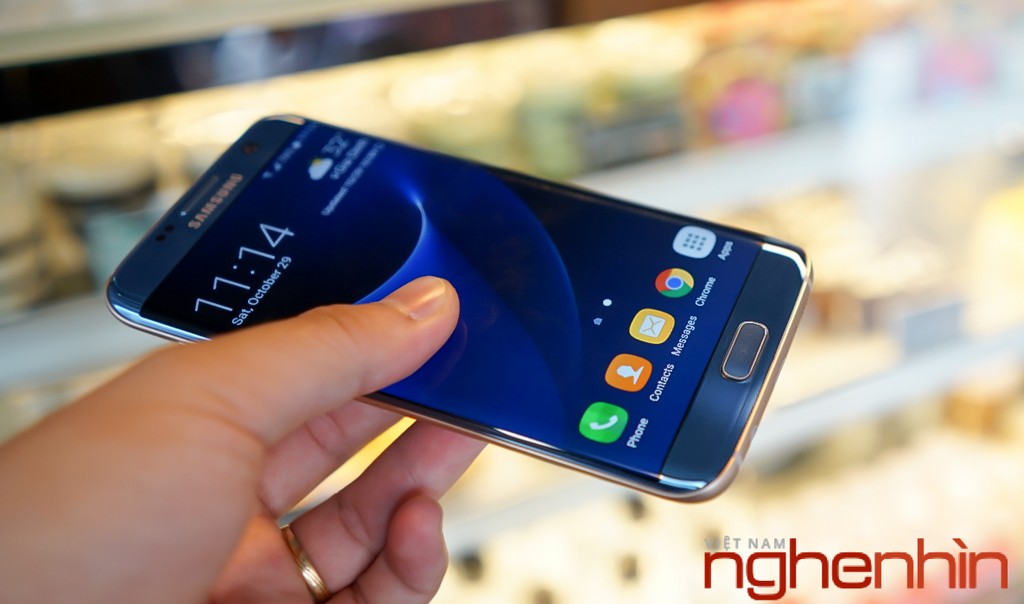 Chiêm ngưỡng Galaxy S7 edge xanh san hô sắp bán tại Việt Nam ảnh 14