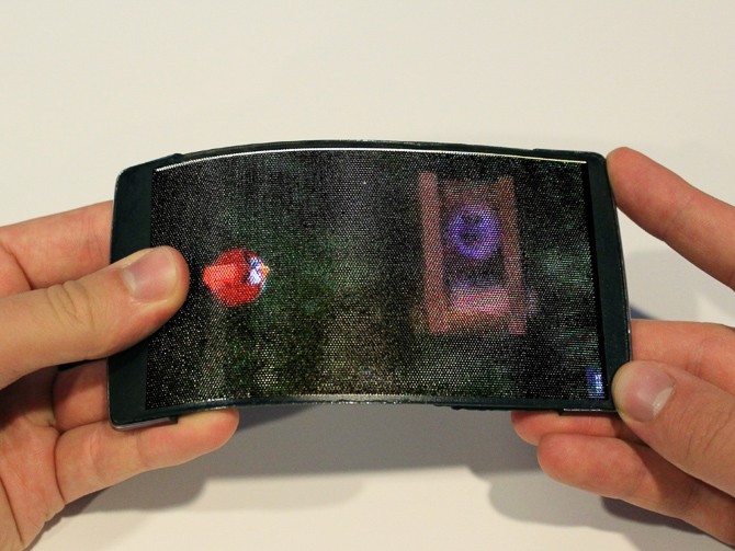 HoloFlex - smartphone 3D uốn dẻo đầu tiên trên thế giới ảnh 3