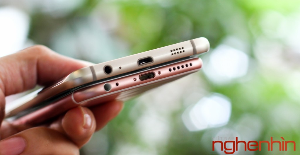 iPhone 6S 'màu hường' chạm mặt Galaxy S6 edge+ bản vàng ảnh 3