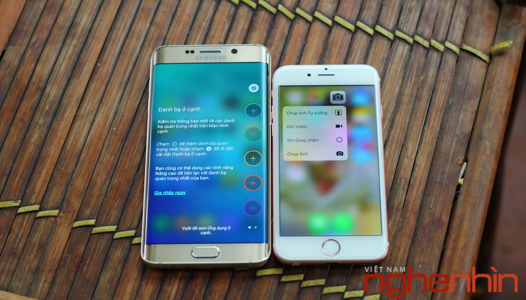 iPhone 6S 'màu hường' chạm mặt Galaxy S6 edge+ bản vàng ảnh 8