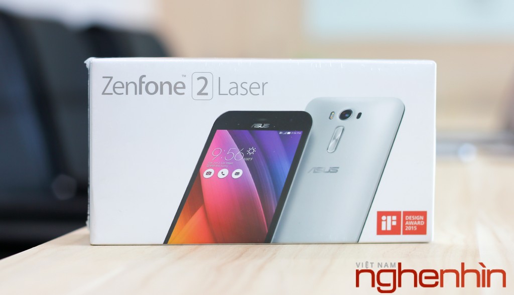 Khui hộp Zenfone 2 Laser: camera lấy nét siêu nhanh, giá 'bèo' ảnh 2
