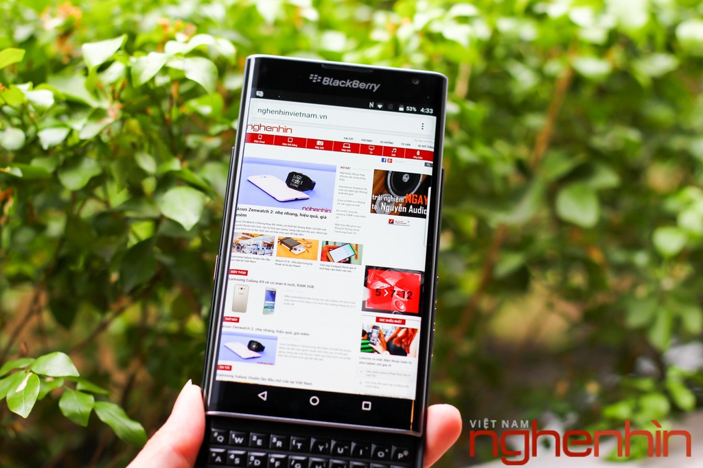'Ngó' Blackberry Priv sắp lên kệ Việt giá 18,5 triệu ảnh 1